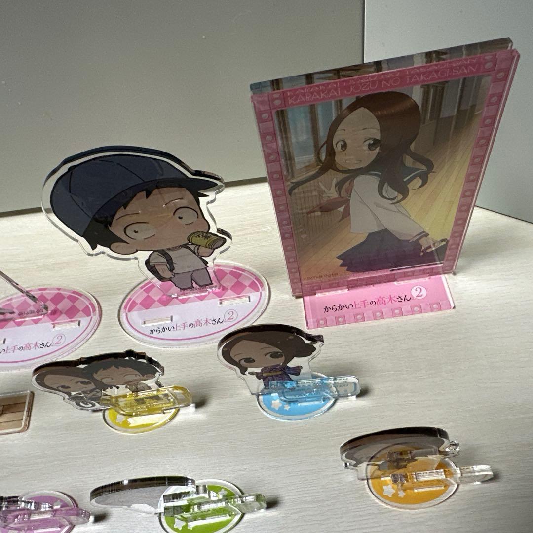からかい上手の高木さん1.2 アクリルスタンド(まとめ売りバラエティセット)