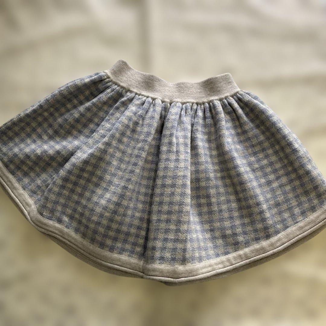SOOR PLOOM チェック柄スカート 6y/116cm