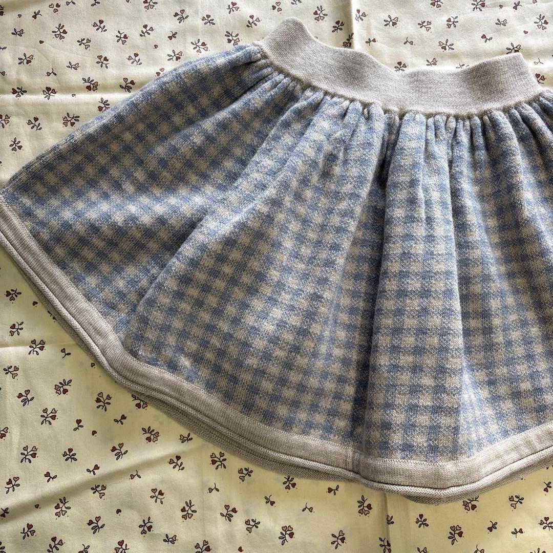 SOOR PLOOM チェック柄スカート 6y/116cm