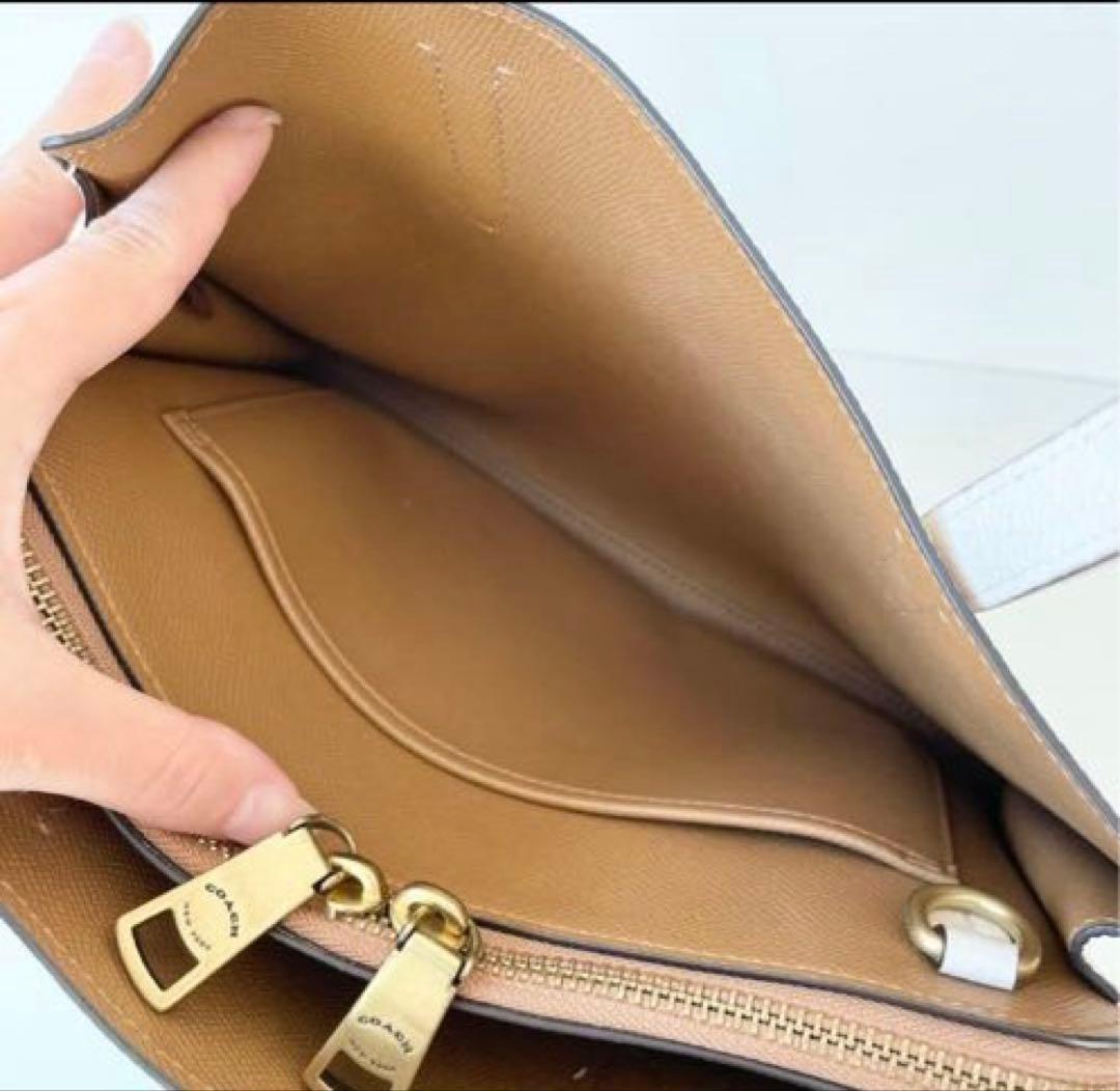 COACH 2way ハンドバッグ カーター キャリーオール 28 美品