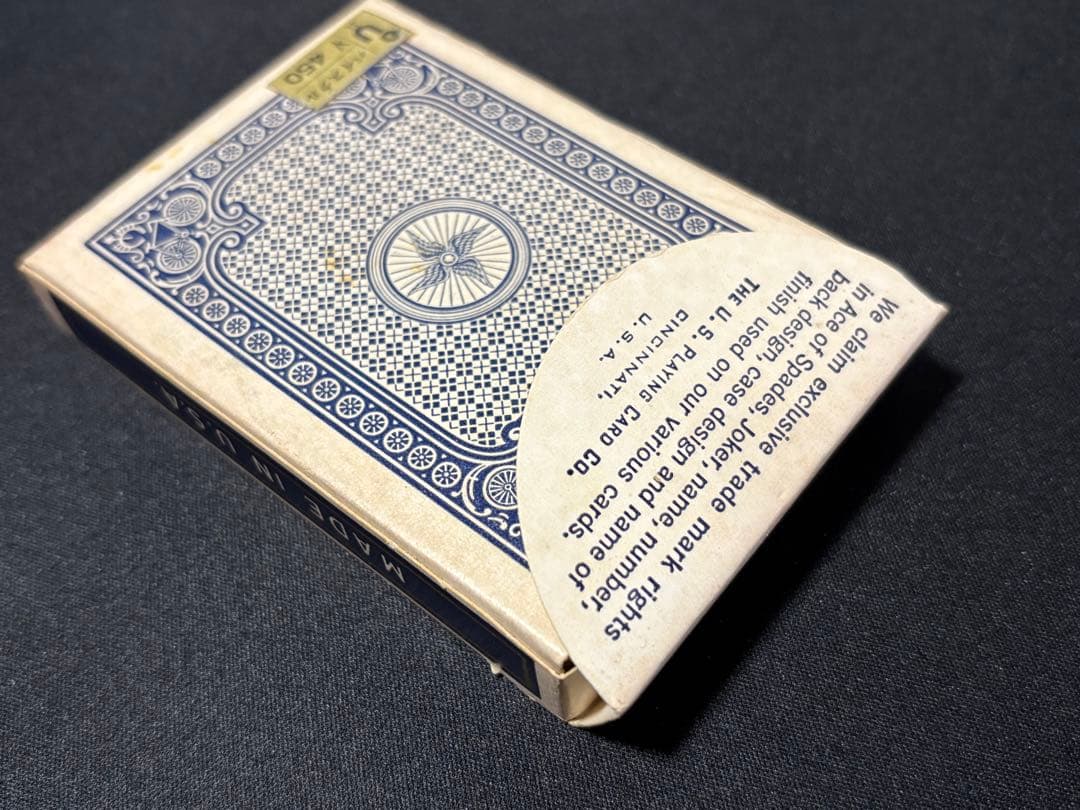 新品未使用 Bicycle Racer Back 青 オールド レーサーバック