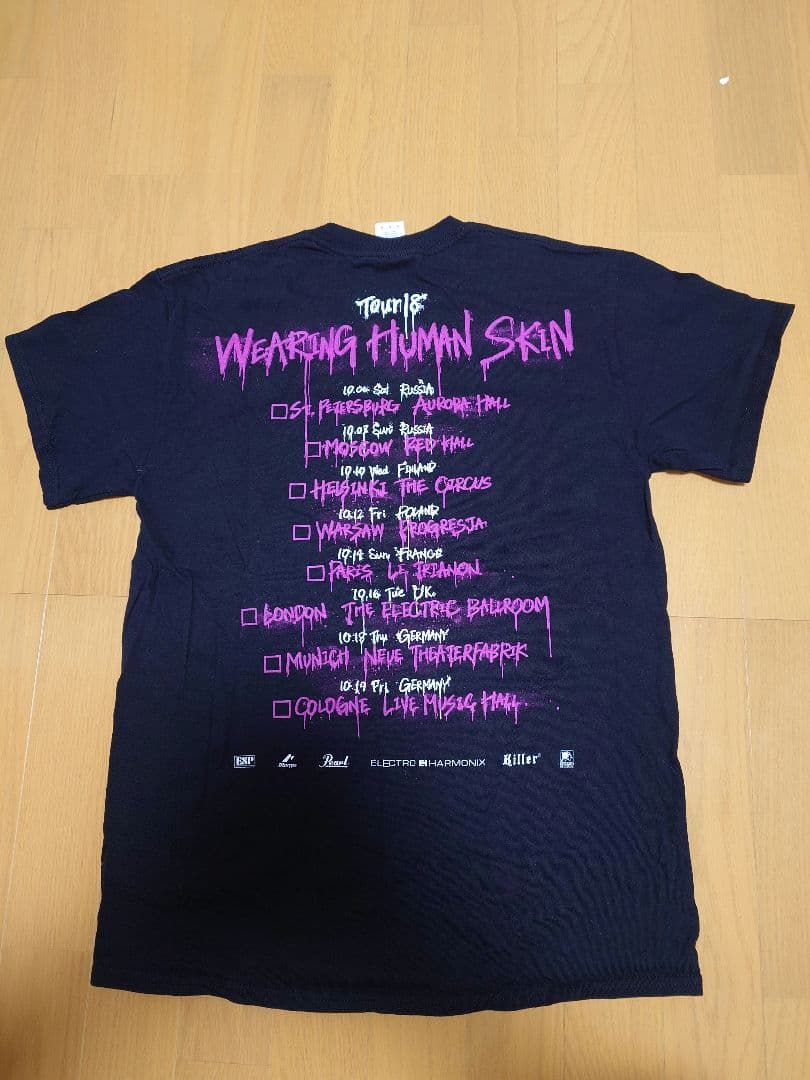 Dir en grey 2018 WEARING HUMAN SKIN Tシャツ
