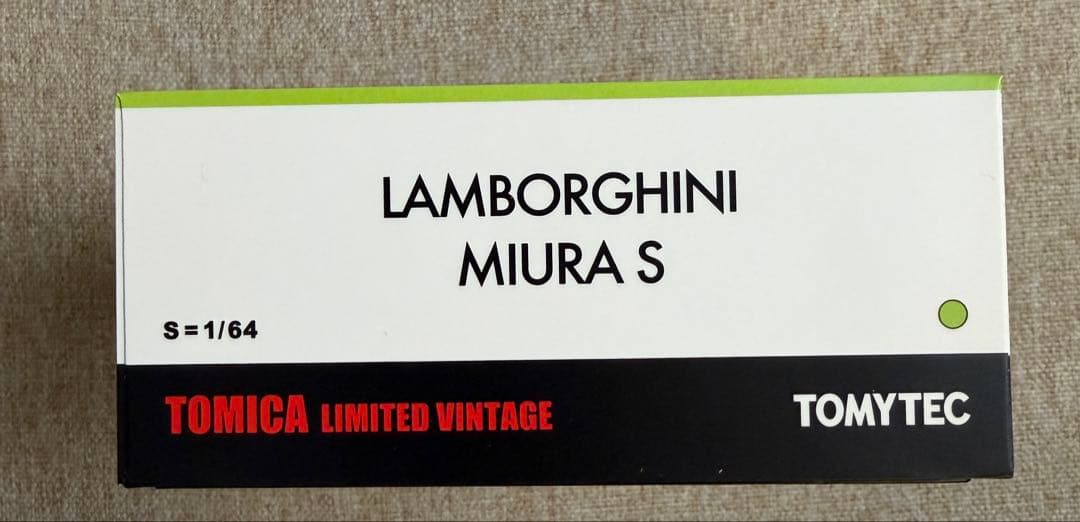 トミカリミテッドヴィンテージ　ランボルギーニ ミウラ S キミドリ
