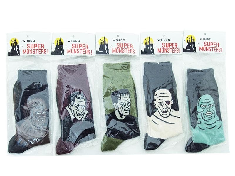 全5種セット 新品 WEIRDO MONSTER SOCKS ソックス 靴下