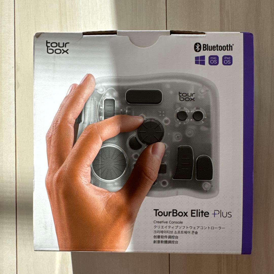 TourBox Elite Plus クリエイティブコンソール iPad使用可