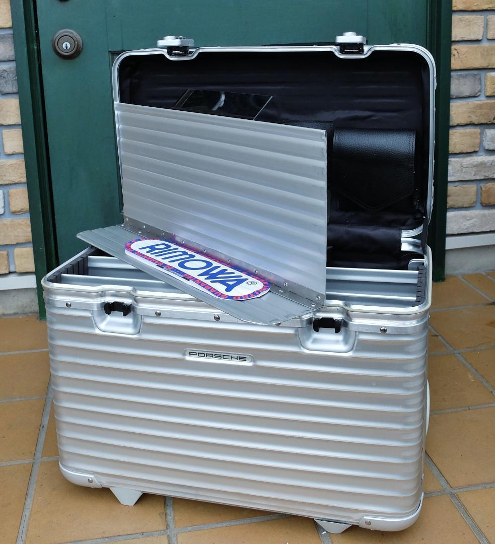 リモワ 985.51『ポルシェ』特別仕様 2輪TSAパイロット特大56L 激レア