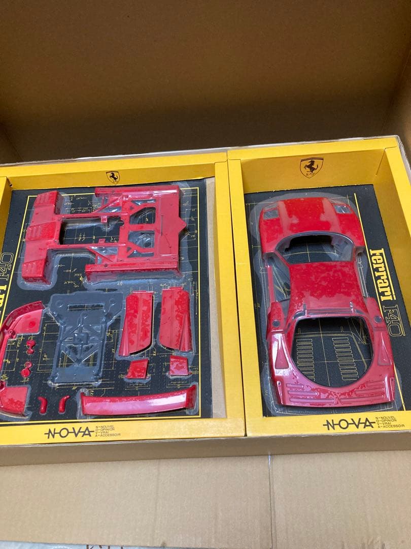 フジミ1/12フェラーリＦ40ダイキャストNOVA