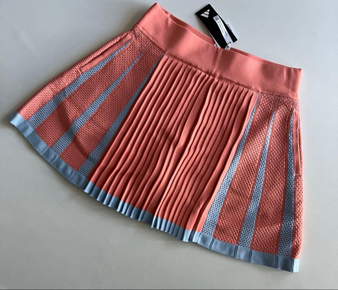 新品⛳️アディダスゴルフ プライムニット&プリーツスカート XL