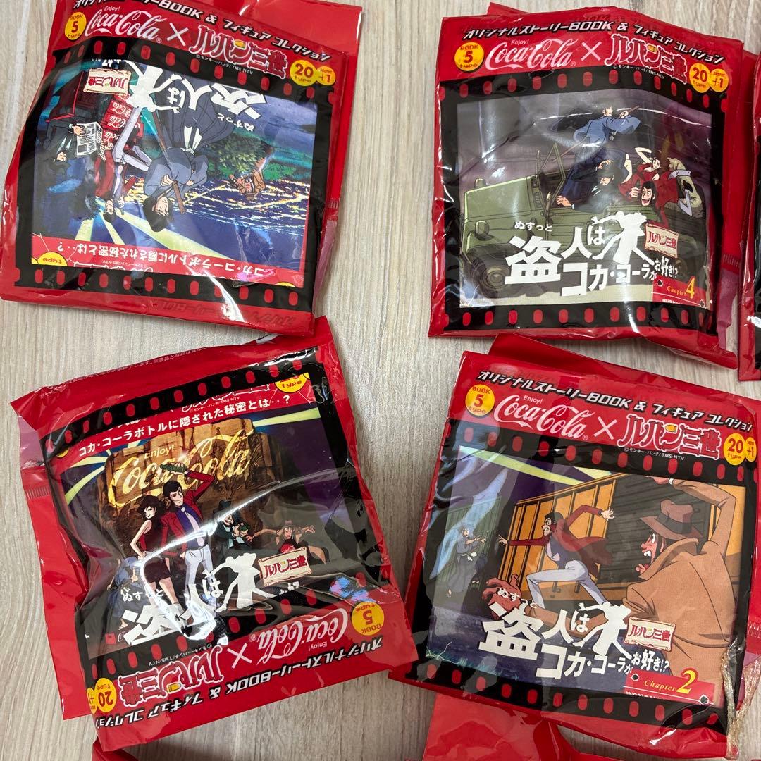 Coca-Cola × ルパン三世 フィギュアセット 19個