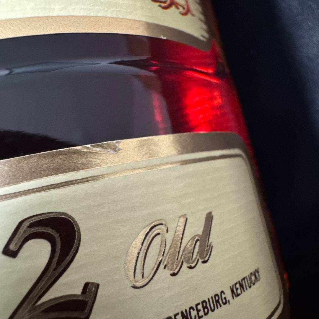 ワイルドターキー12年 未開栓 箱なし 旧ラベル 分割ラベル 11/19/93