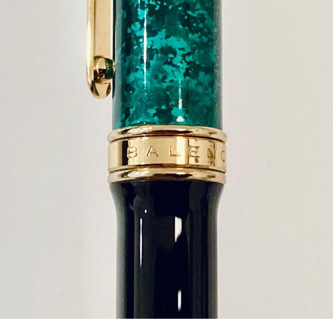 【バレンシアガ】超高級ボールペン BALENCIAGA ヴィンテージ グリーン