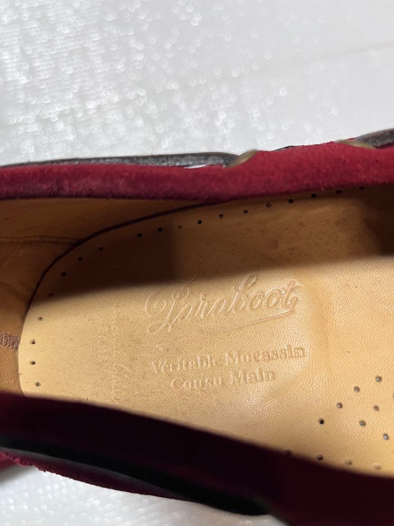 【美品】パラブーツ BEAMS MALO マロ デッキシューズ モカシン