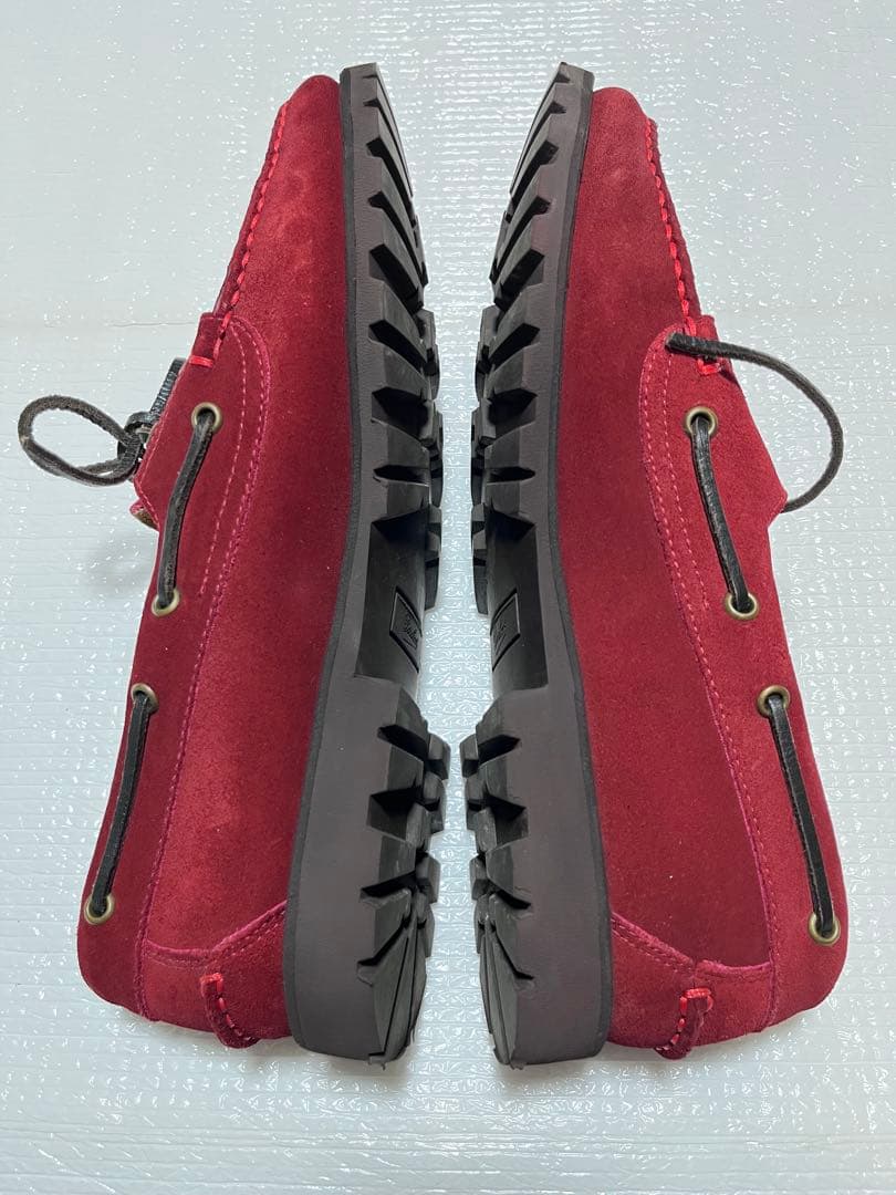 【美品】パラブーツ BEAMS MALO マロ デッキシューズ モカシン