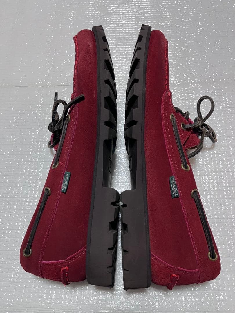 【美品】パラブーツ BEAMS MALO マロ デッキシューズ モカシン