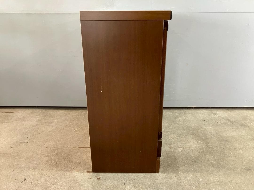 ガラス戸棚 戸棚 キャビネット サイドボード 飾棚 本棚 格子扉 RW435