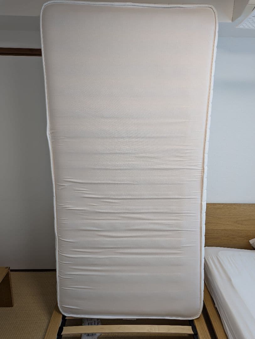 無印　ベッドフレーム　シングル　オーク