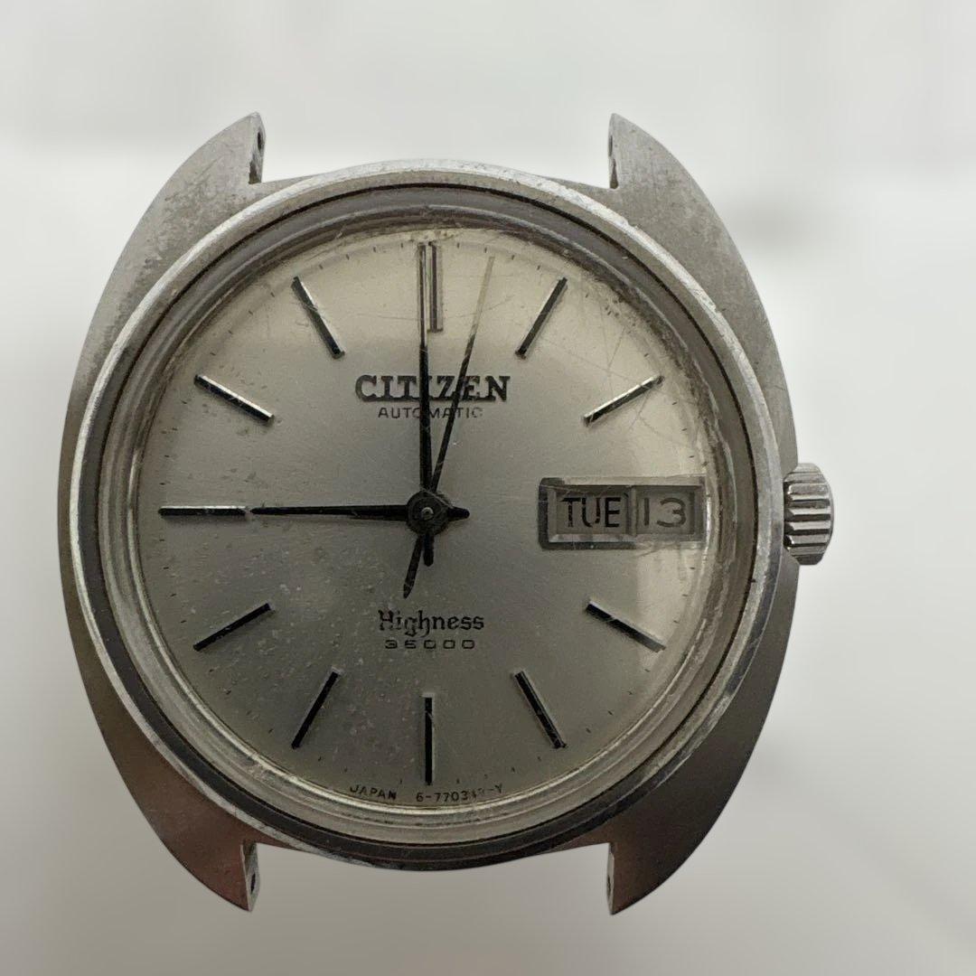 コ*0様 シチズン 自動巻き ハイネス 36000 デイデイト メンズ腕時計