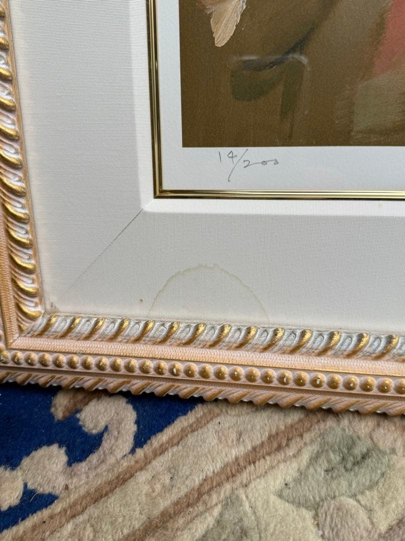 日本洋画壇の鬼才 村山直儀 作品名【若草物語】　限定14/200 送料込み