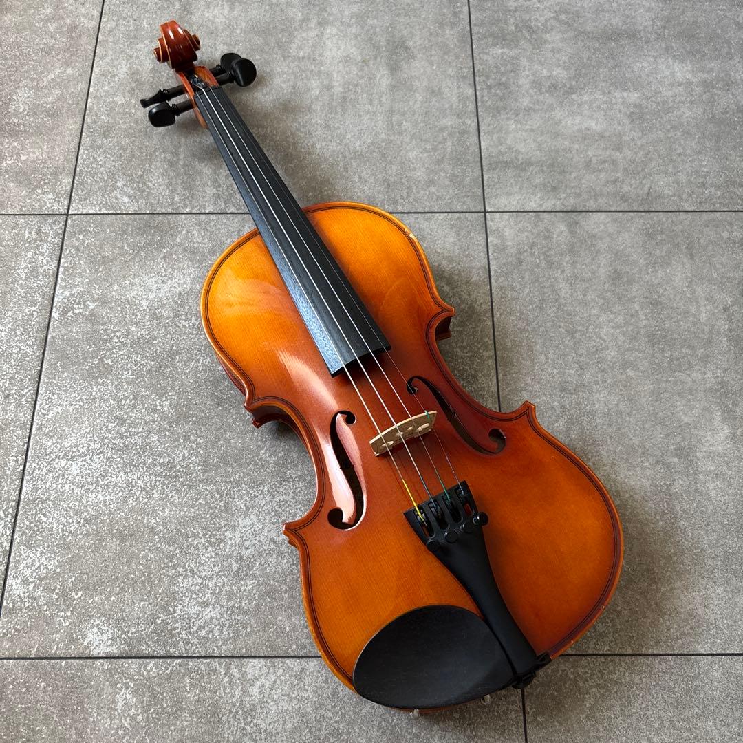 スズキ　バイオリン本体と弓セット　1/2サイズ