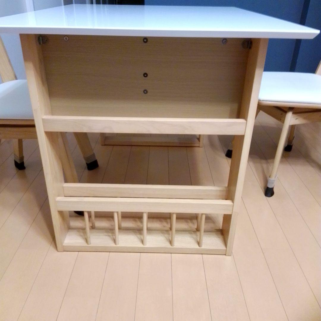 食卓テーブル伸張式ロピア2 回転式イスセット　早い者勝ちです、