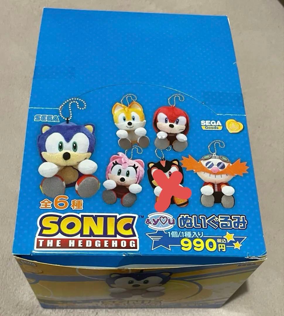 ソニック・ザ・ヘッジホッグ& you ぬいぐるみ シャドウ欠品