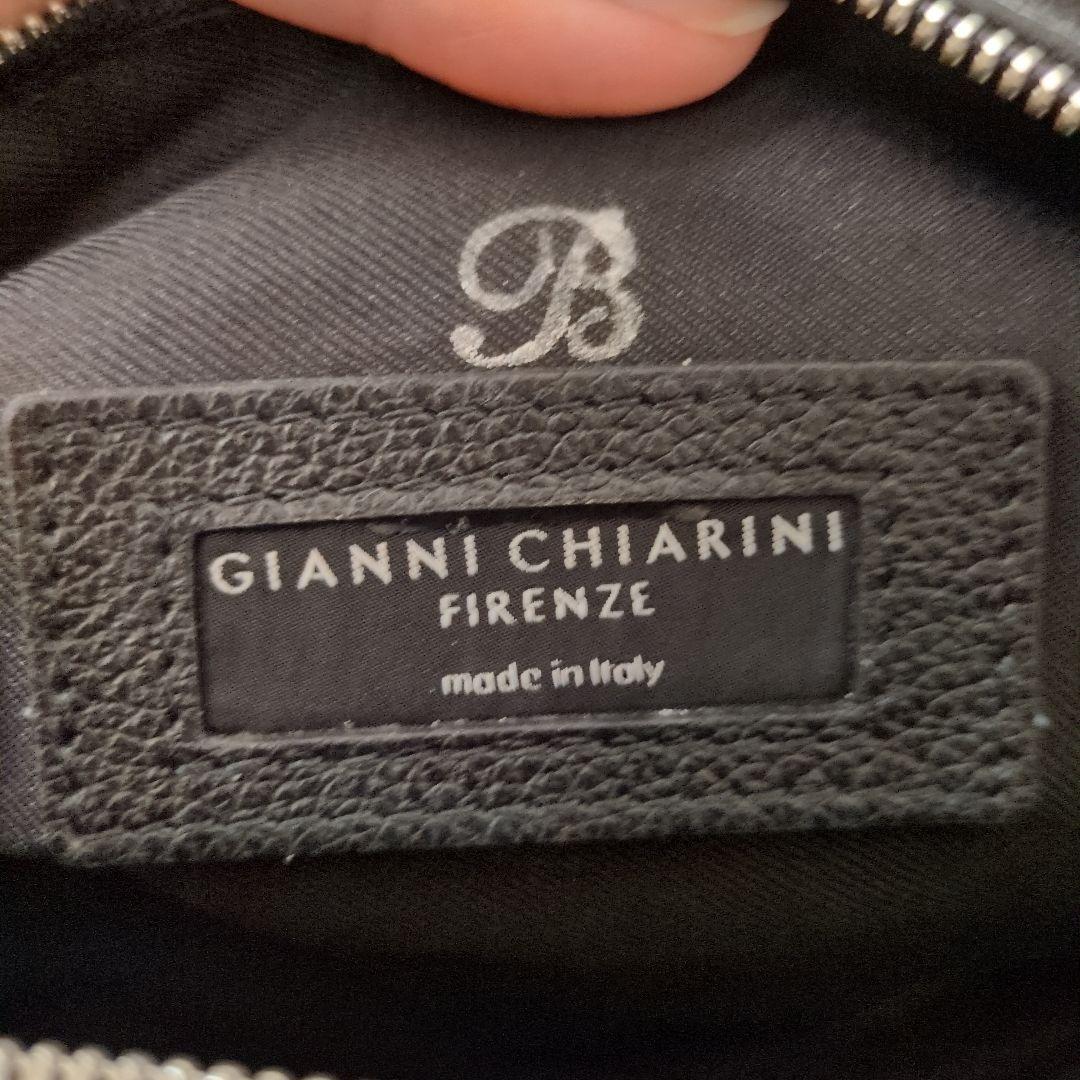 【極美品】ジャンニキャリーニ アリファ S ショルダーバッグ 2way 黒