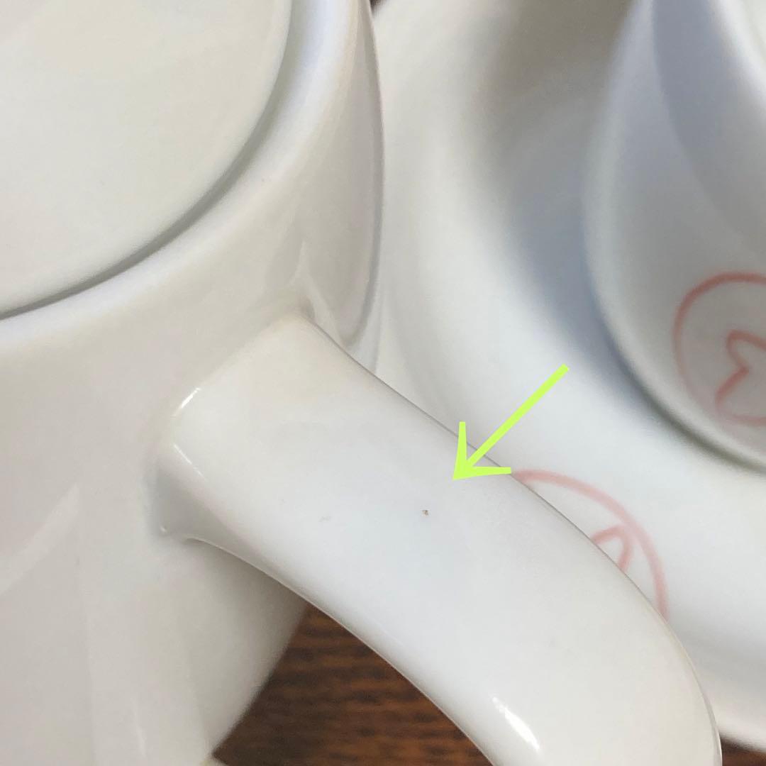 【安西水丸 80's】ティーポット　カップ&ソーサー　希少品