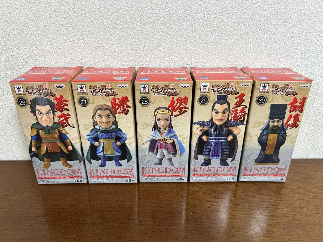 【貴重】　キングダム　ワーコレ　ワールドコレクタブル　フィギュア　全30種セット