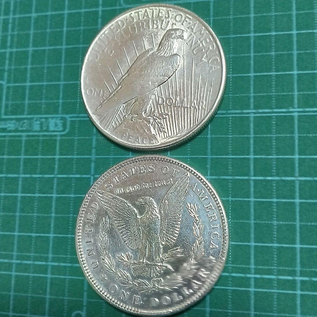 m*o様 モルガンダラーとピースダラー(2枚セット)