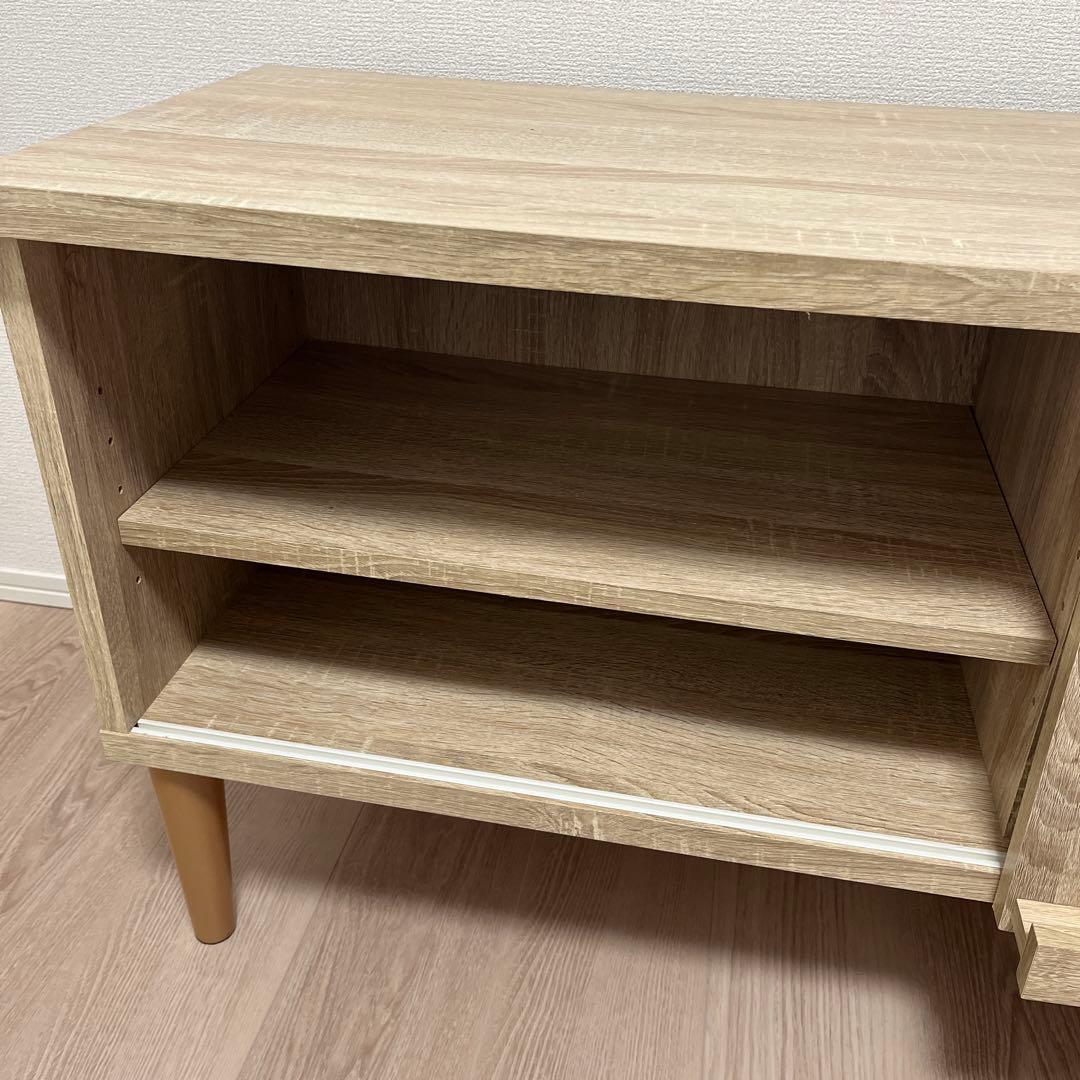 LOWYA テレビボード　収納　棚　テレビ台