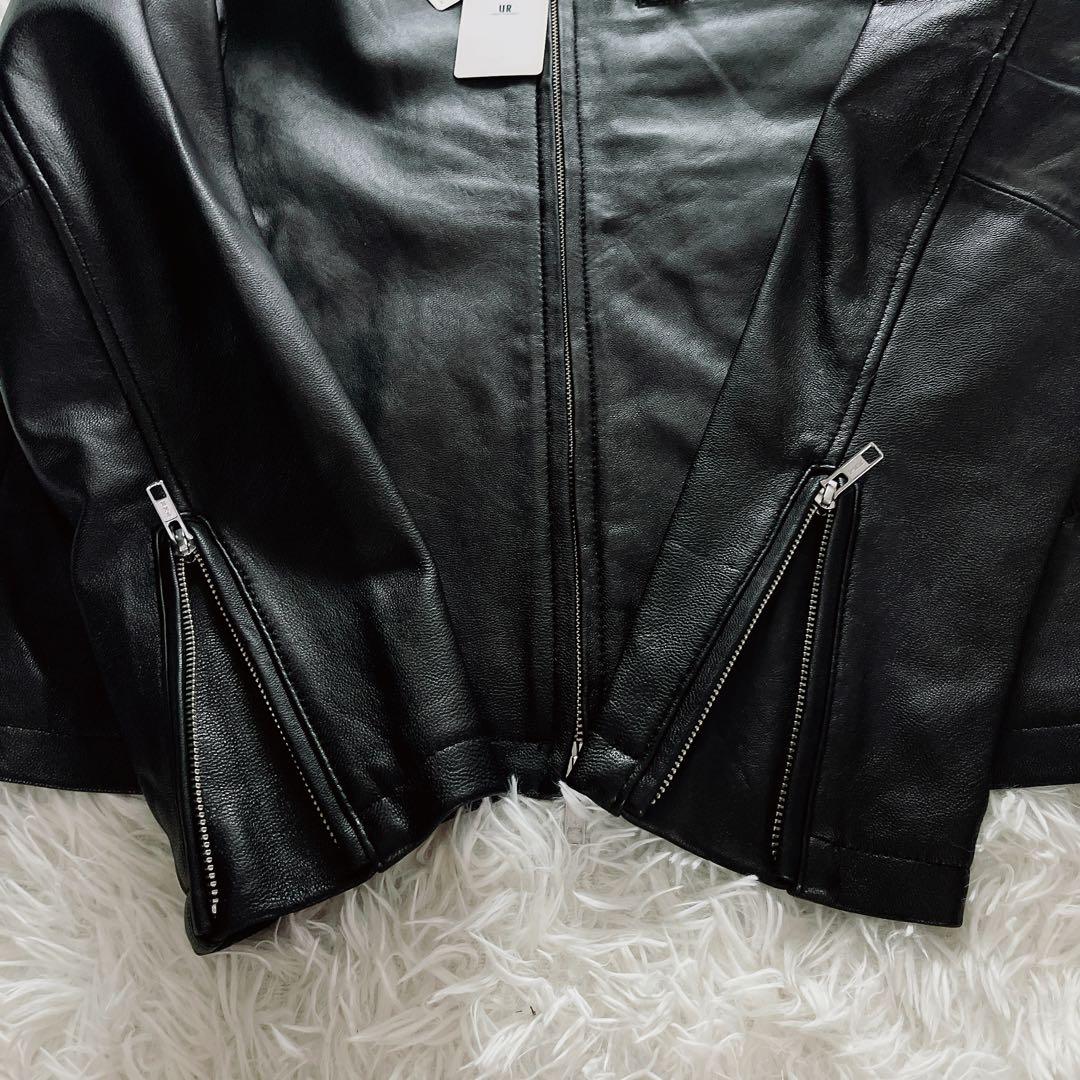 新品✨【ITEMS URBAN RESEARCH】やぎ革シングルライダース 40