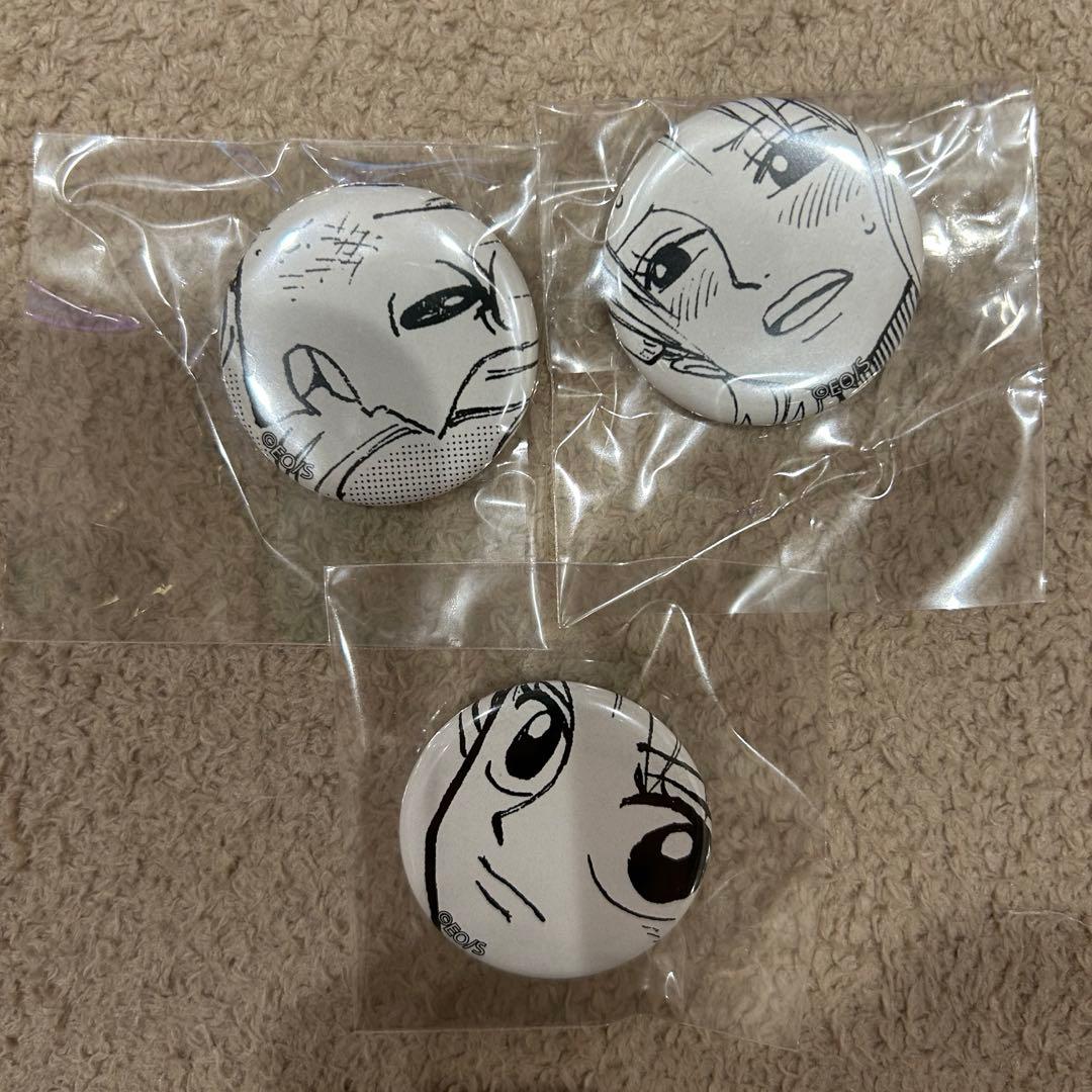 ワンピース オールフェイス缶バッジ ナミ 3種