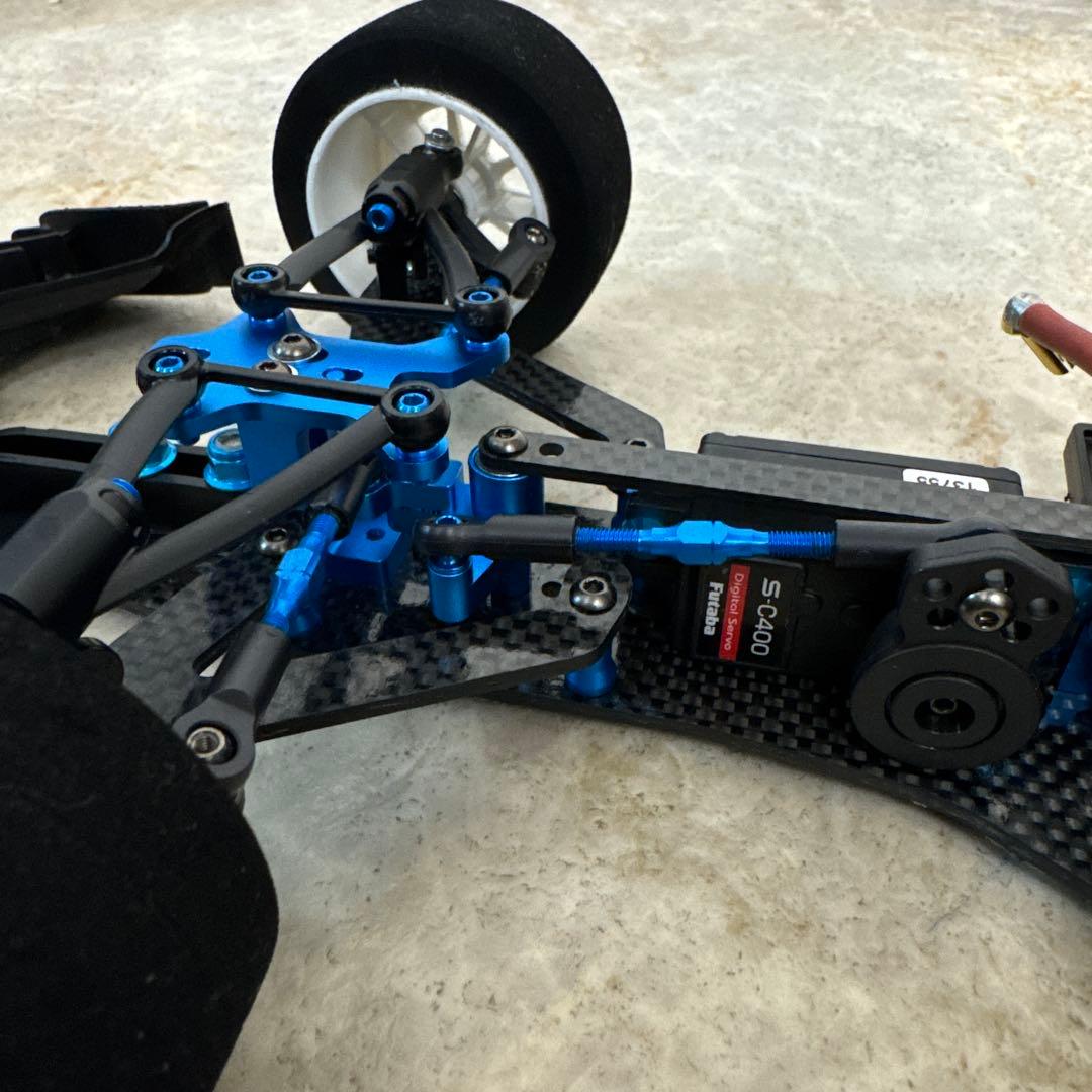 タミヤ TRF104 シャーシ(組立メカ搭載済み)