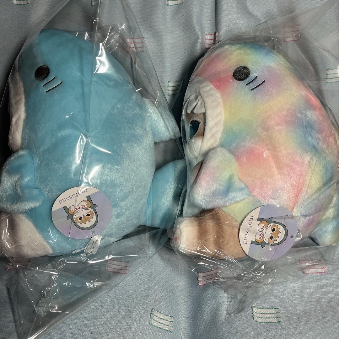 まとめ売り【モフサンドmofusand】パステルサメにゃん BIG 2種×2