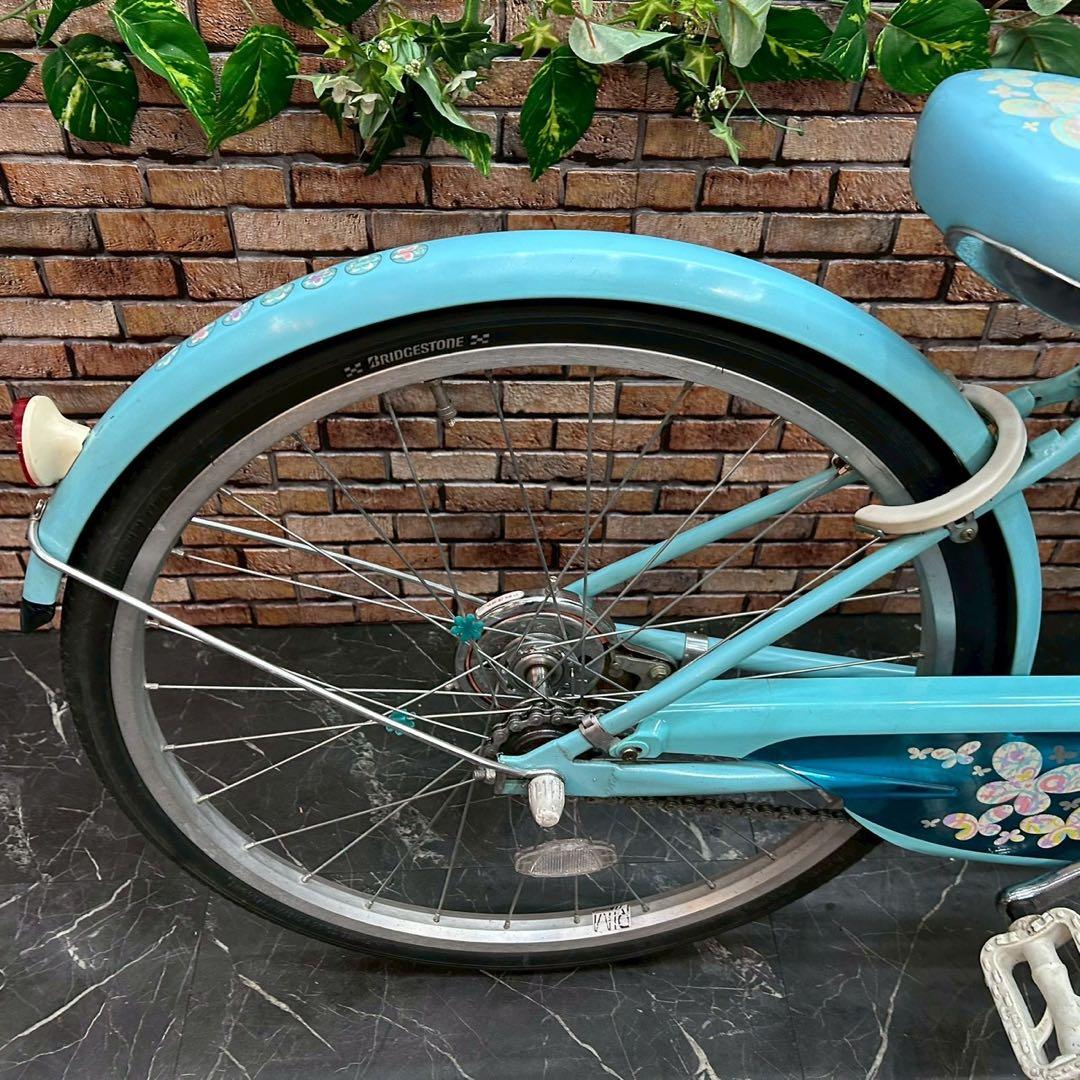 【31】子供用自転車 子供車 ブリヂストン ECOPAL 水色 22インチ