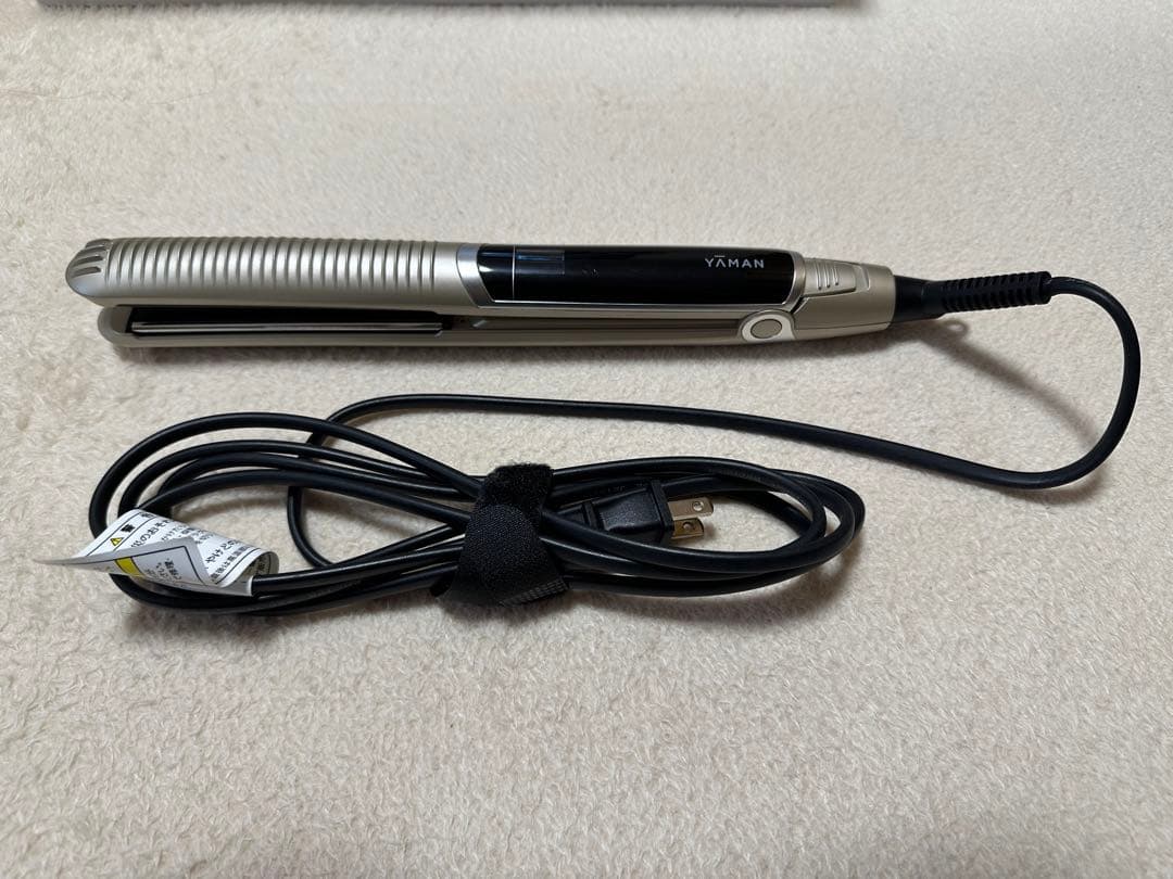 YA-MAN ヘアアイロン　スムースアイロンフォトイオンYJH80 ゴールド