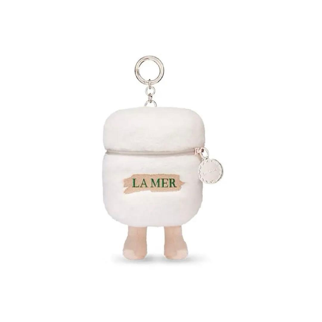 【新品未使用】LA MER ラメール バッグチャーム ぬいぐるみ ホワイト