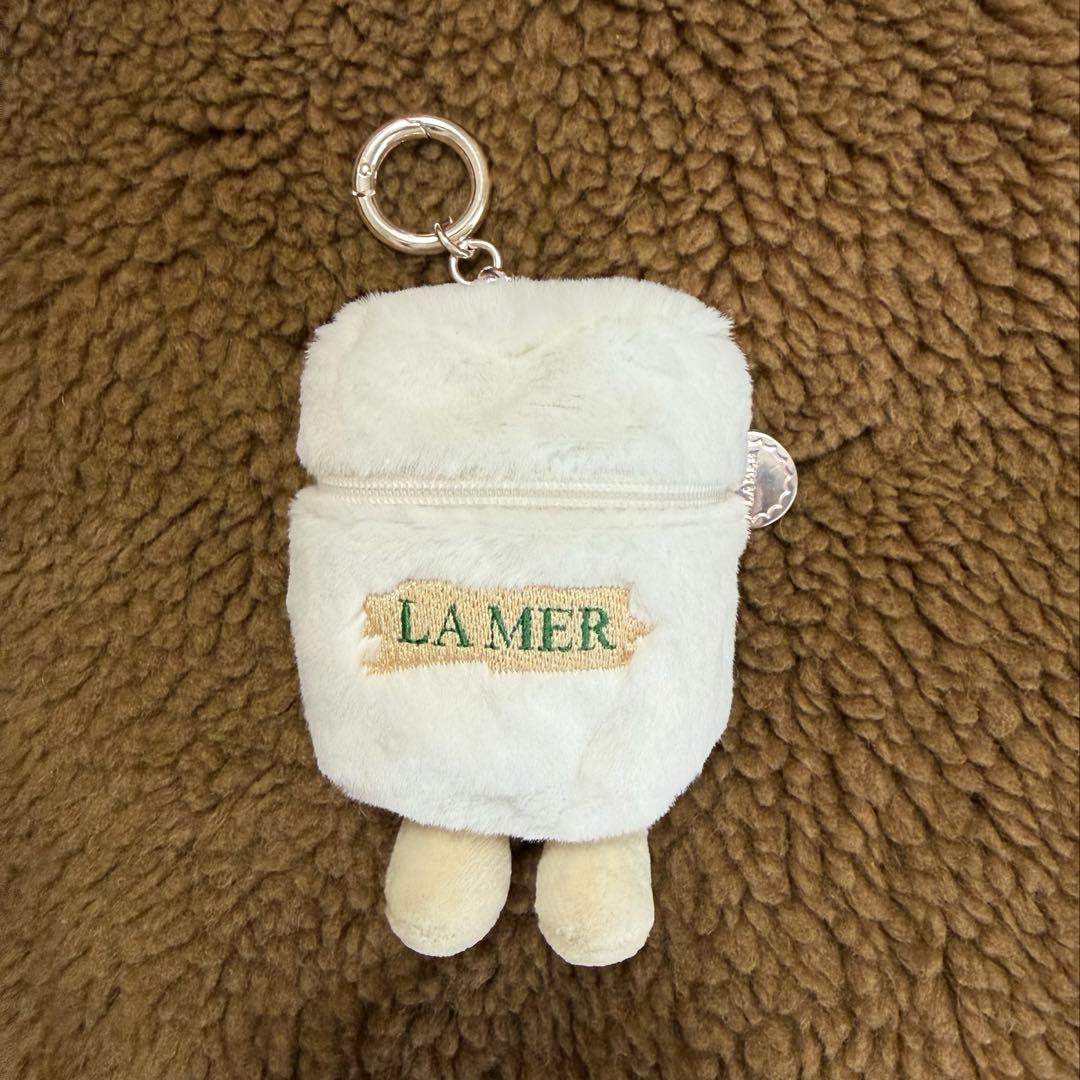 【新品未使用】LA MER ラメール バッグチャーム ぬいぐるみ ホワイト