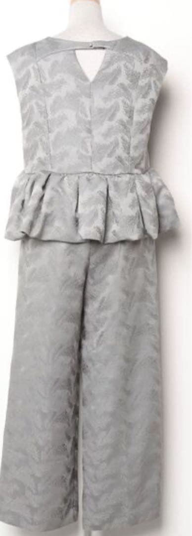 ANDRESD グレー ペプラムパンツセットアップ