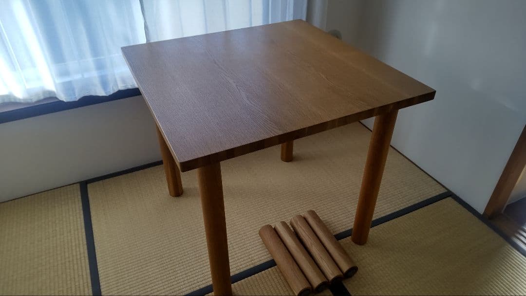 無印良品 テーブル オーク材