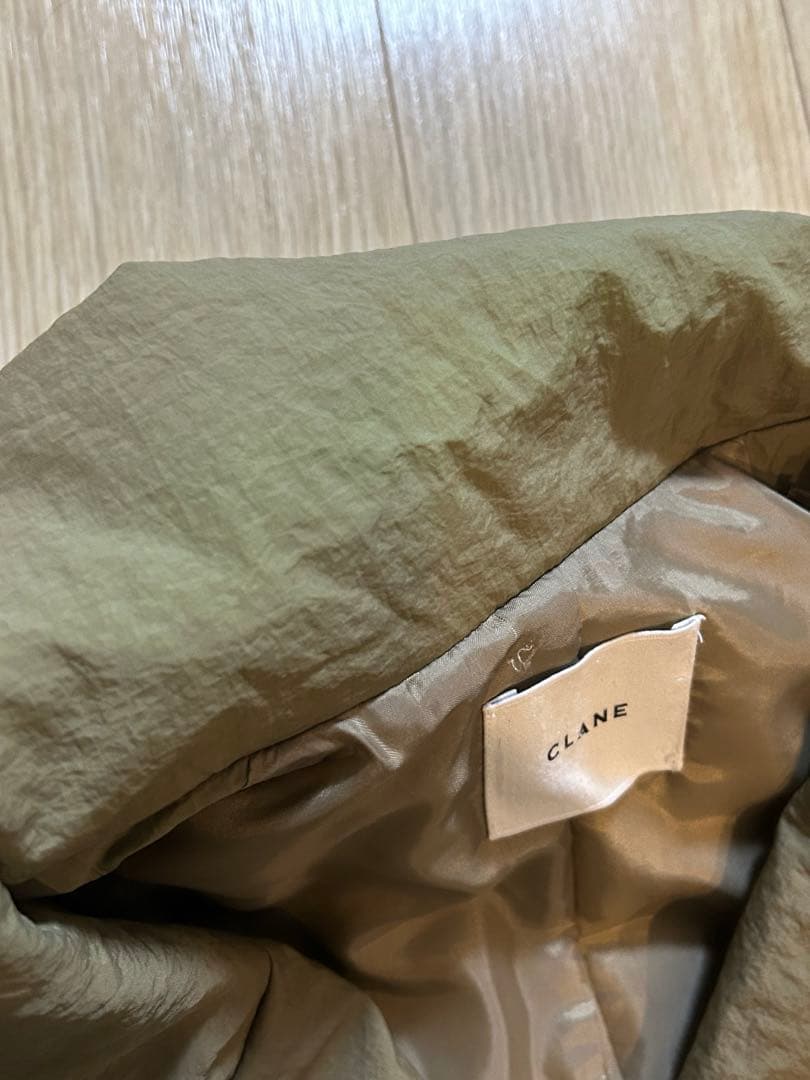 CLANE カラーダウンチェスターコート