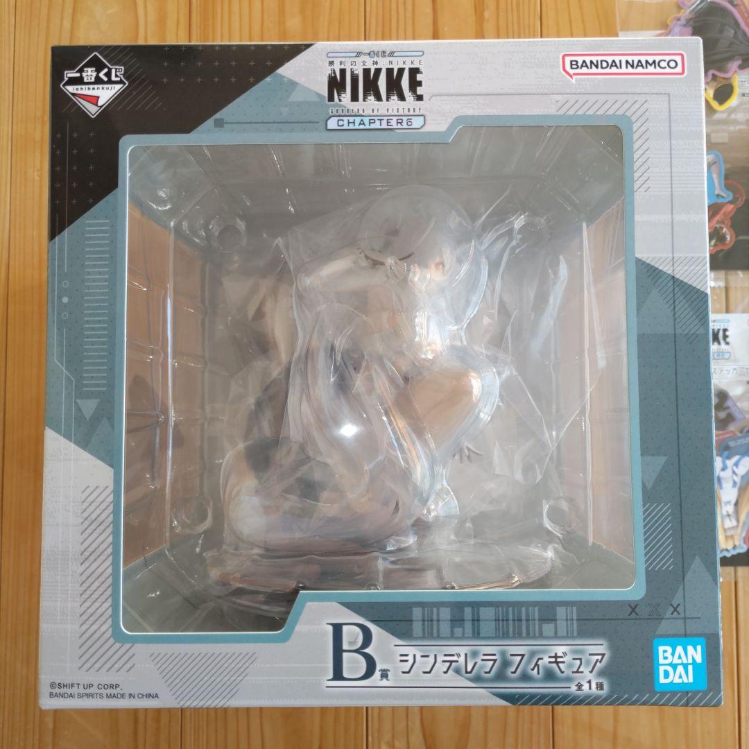 一番くじ 勝利の女神 NIKKE B賞 シンデレラ フィギュア I賞 ステッカー