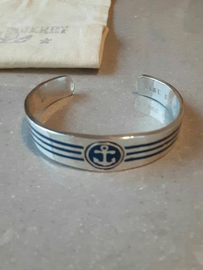 BLUE BLUE シルバー925バングル　ブレスレット