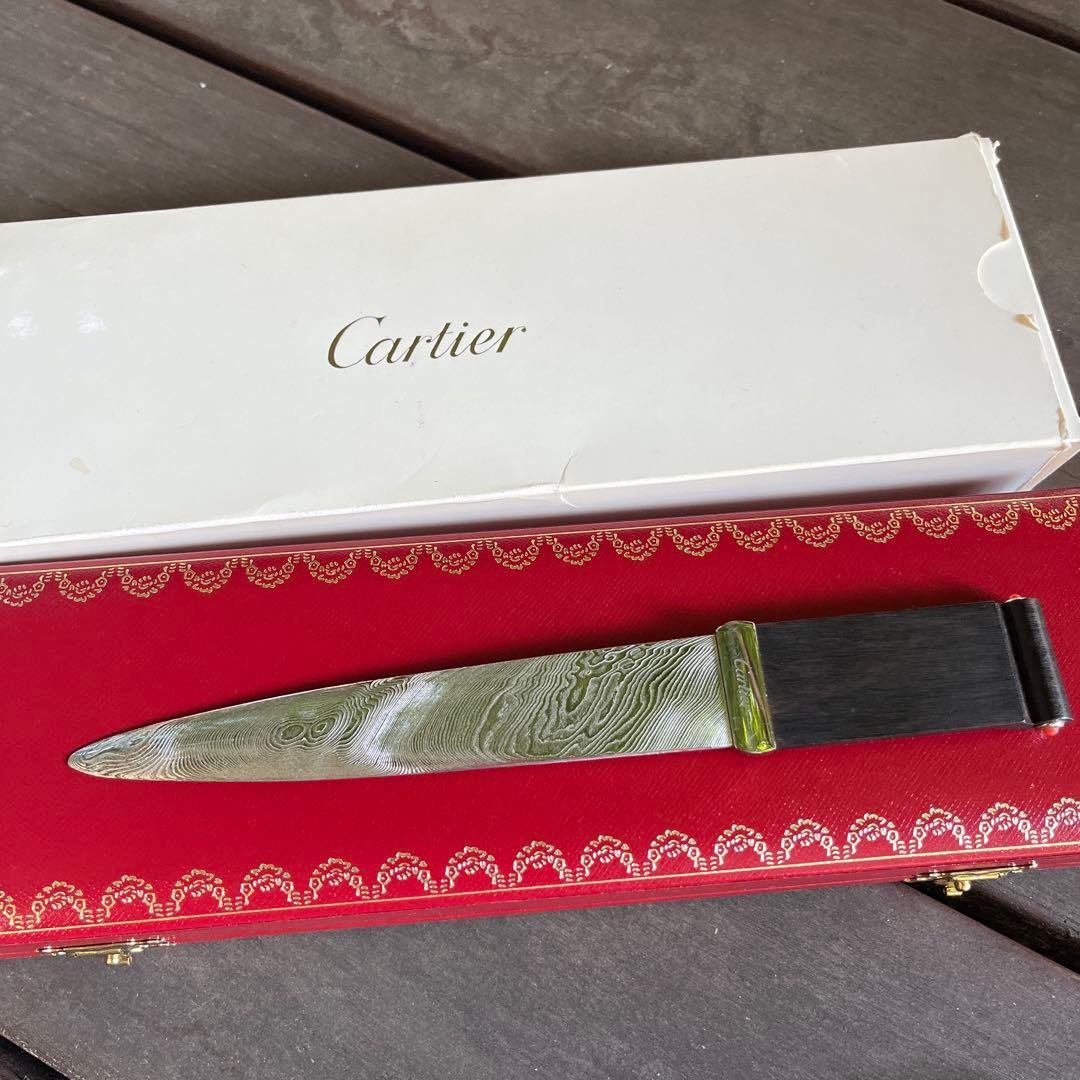 カルティエ　ペーパーナイフ