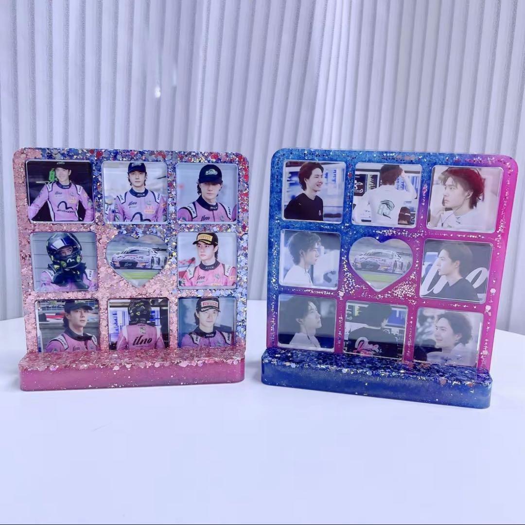 肖戦 2番スタジオの初めて両面レジン九宫格 玄関　置物 新作　3セット❣️確認用