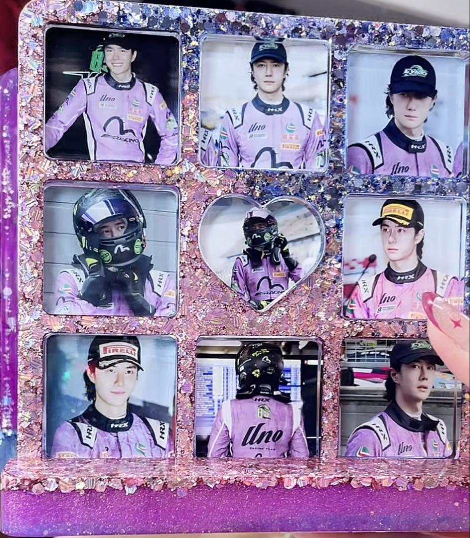 肖戦 2番スタジオの初めて両面レジン九宫格 玄関　置物 新作　3セット❣️確認用