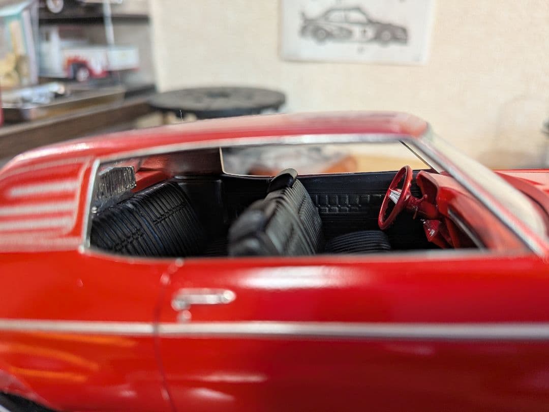 自動車 amt 1/25 1970 impala lowrider