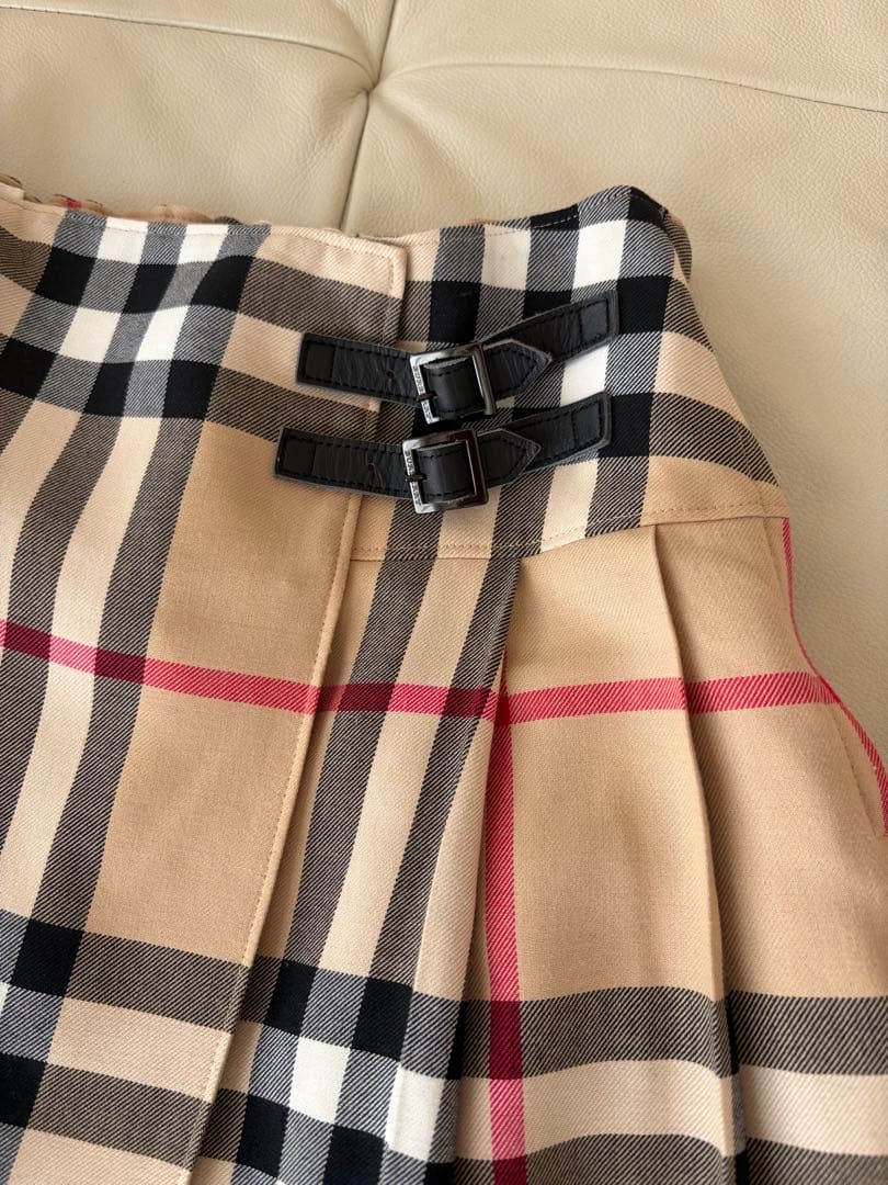 Burberry チェック柄スカート 150cm