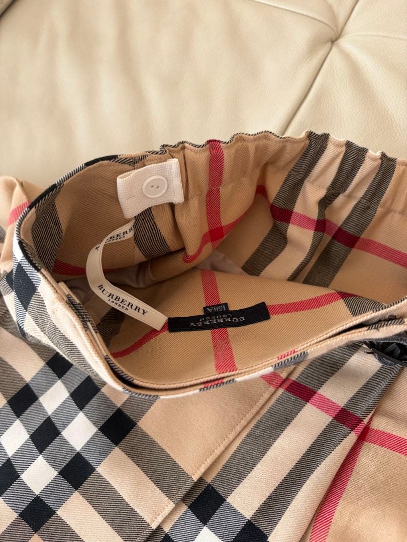 Burberry チェック柄スカート 150cm