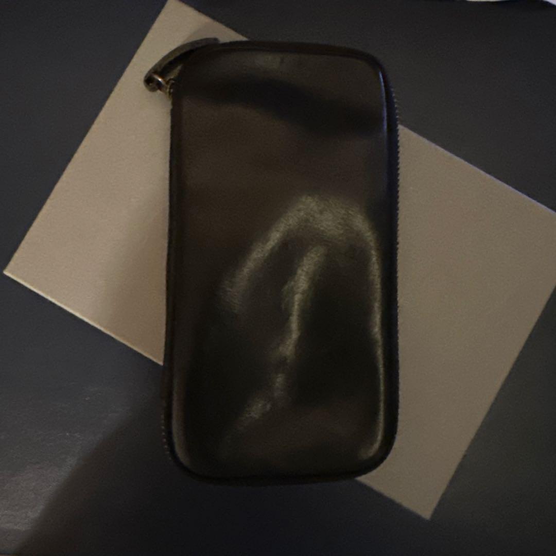 アントン &Liebe ジップペンケース ブラック 栃木レザー